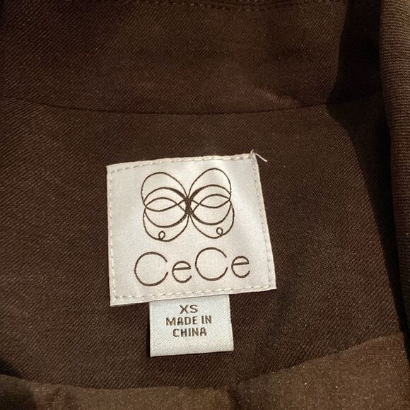 Ladies CeCe ruched sleeve professional Blazer XS NWT - Picture 3 of 7